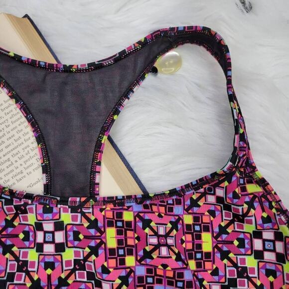 Victoria's‎ Secret VSX Women's Multi-Colored Racerback Sports Bra Size Medium - Picture 4 of 7
